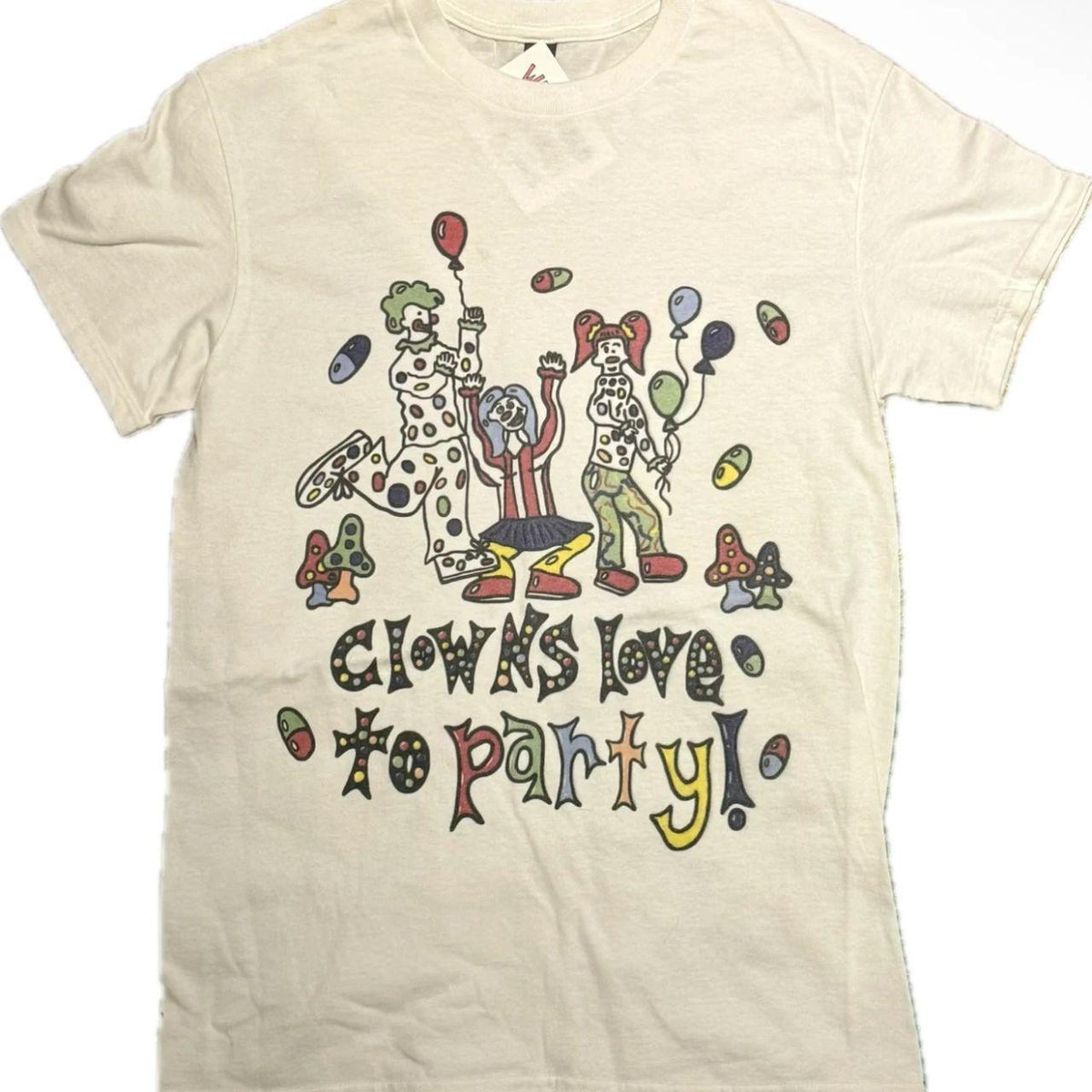 CLOWNS LOVE TO PARTY TEE