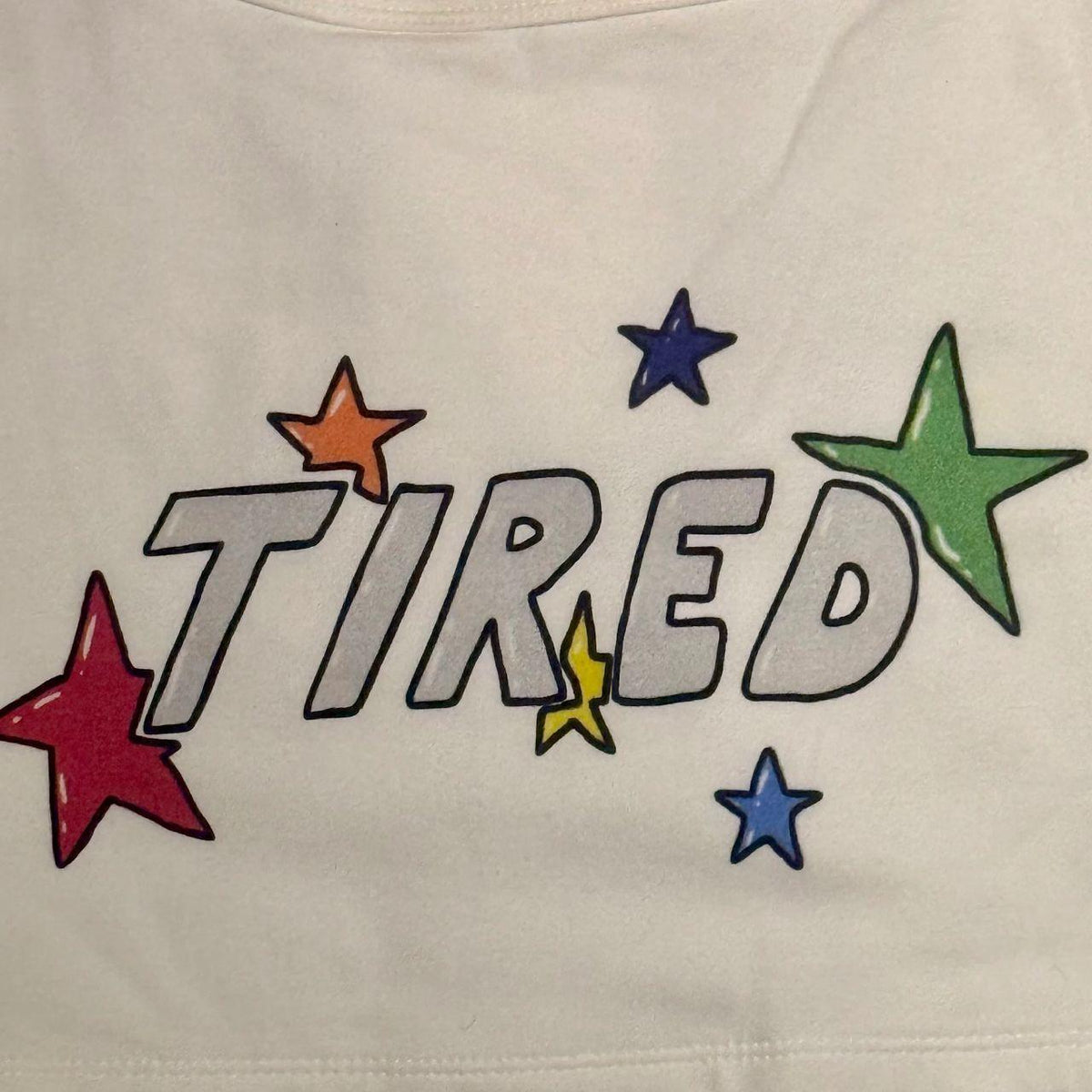 TIRED CROP TOP
