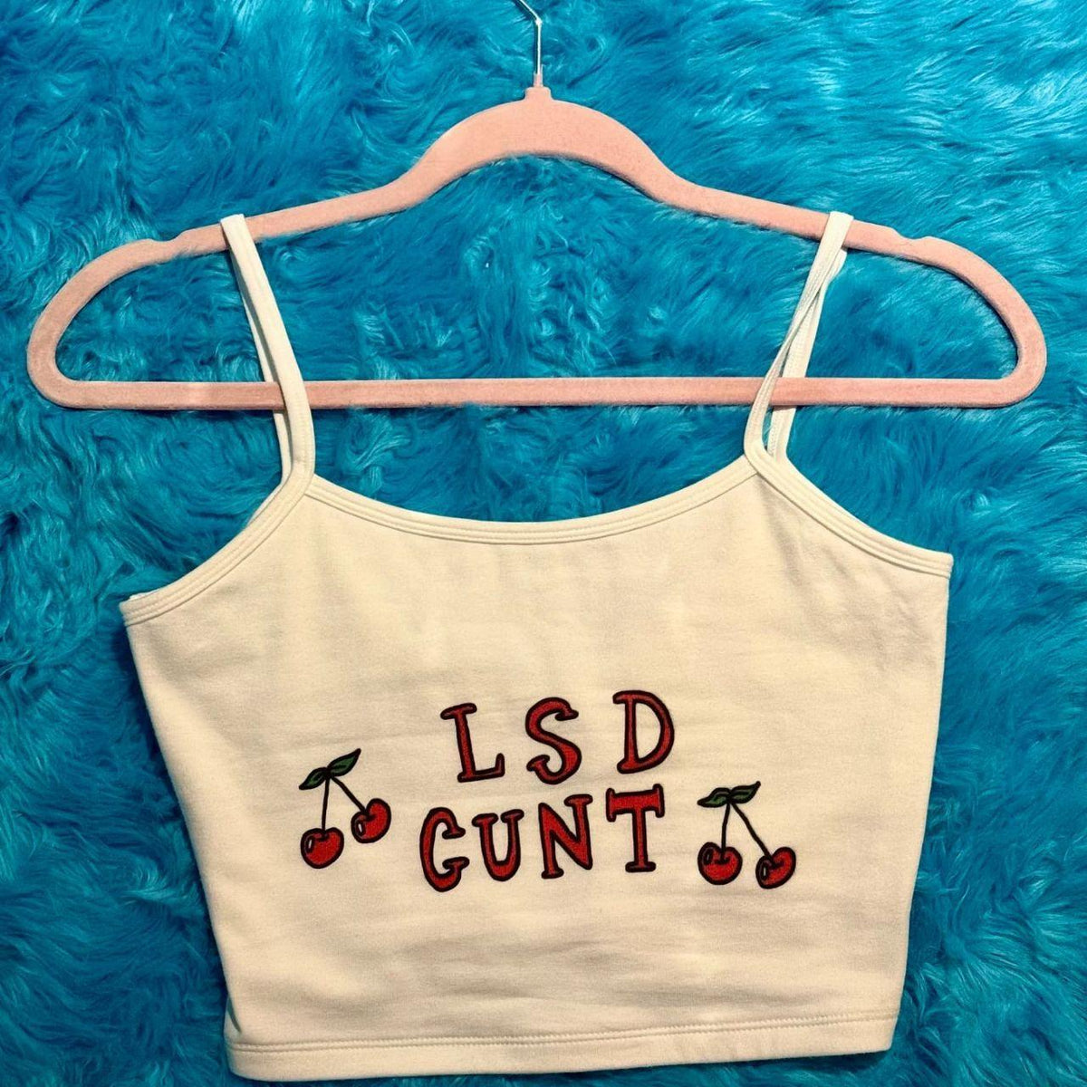 LSD C*NT CROP TOP