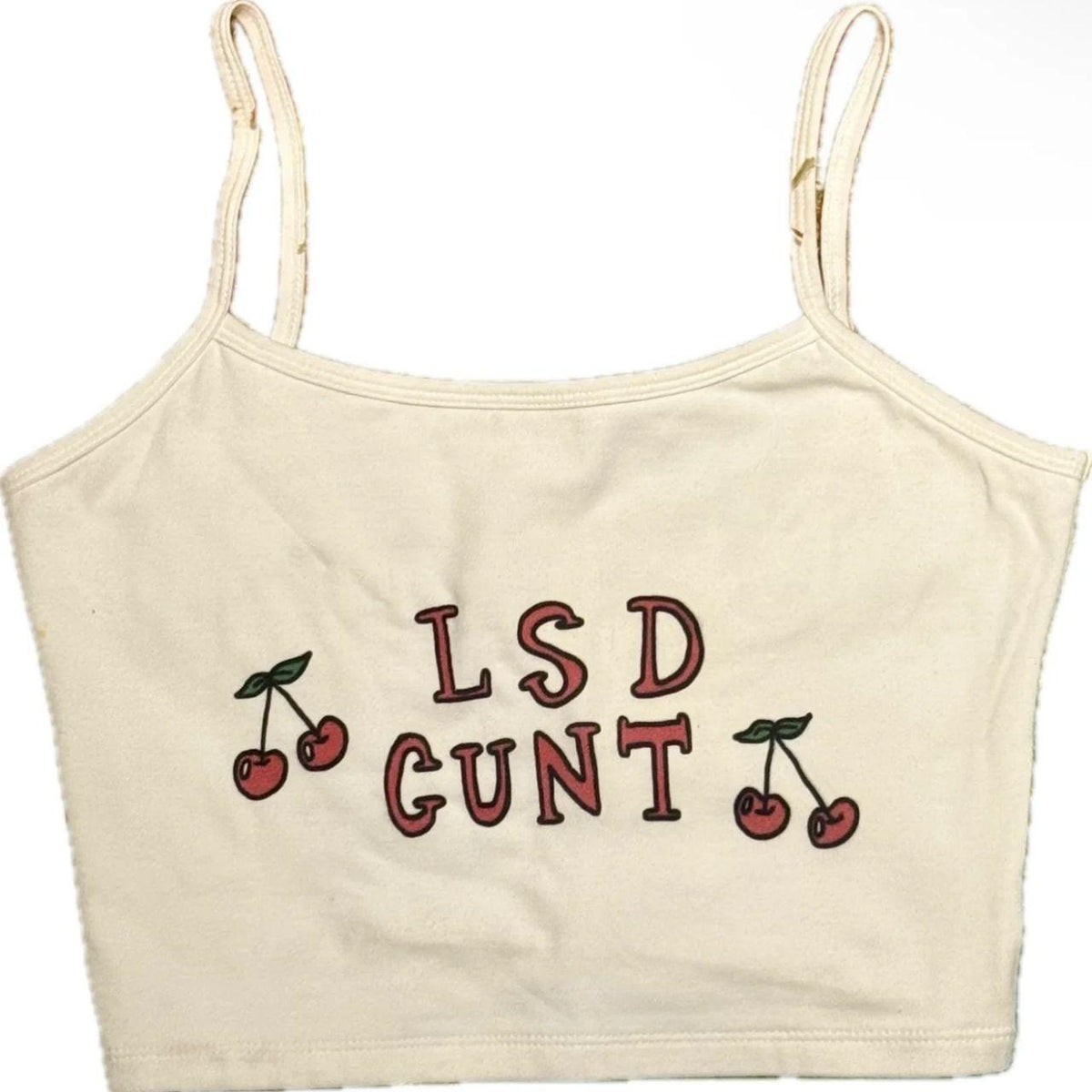 LSD C*NT CROP TOP
