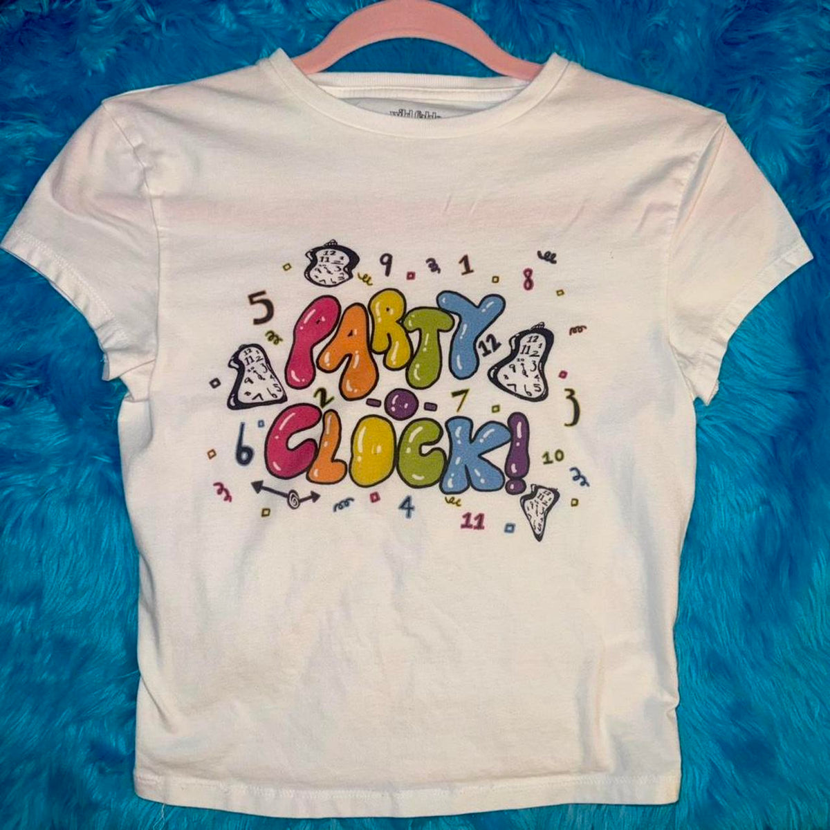 PARTY O CLOCK BABY TEE