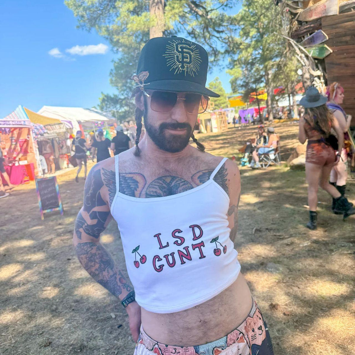 LSD C*NT CROP TOP