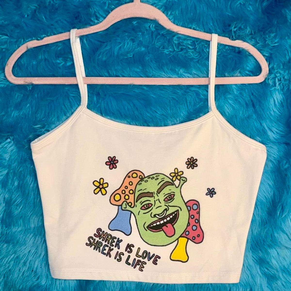 SHREK IS LOVE CROP